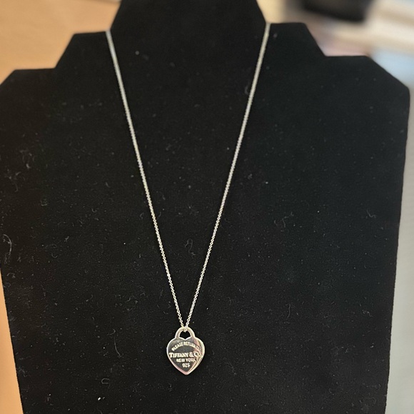Tiffany & Co. Jewelry - Tiffany & Co 925 Silver Return to Tiffany Heart Tag Necklace